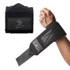 Wrist Wraps Strong Supervised by Power Tube NAOTO Effective Wrist Protection for Bench Press Made by Powerlifters P.L.College - - - (Black) -