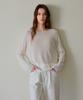 THEELO Lace Boatneck Knit (Ivory)