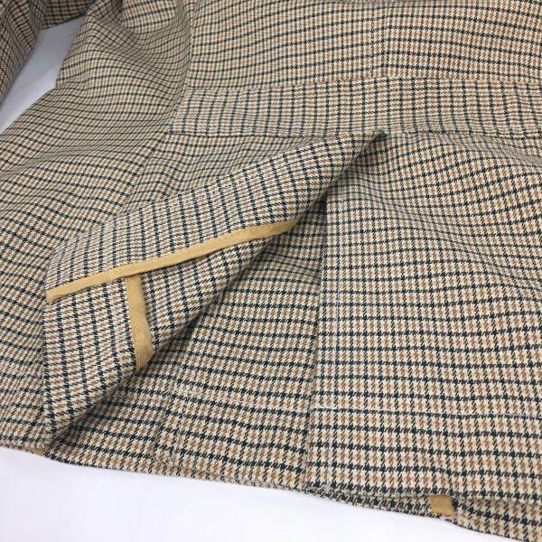 Rep Picknick Kort Jacka Brun Rutig M 38(BEGAGNAD)