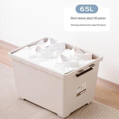 Chahua Rongna Plastic Storage Box with Lid and Wheels