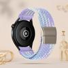 Cinturino Magnetico in Nylon alla Moda da 18/20/22mm per Garmin Venu 4/3/Forerunner 265/Amazfit GTR 4/GTS 4/Bip 5/6/T-Rex 3 Fascia di Ricambio