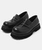 Wetheroad Wtrd2620 Hannibal Tumble Wash Heavy Loafers Black