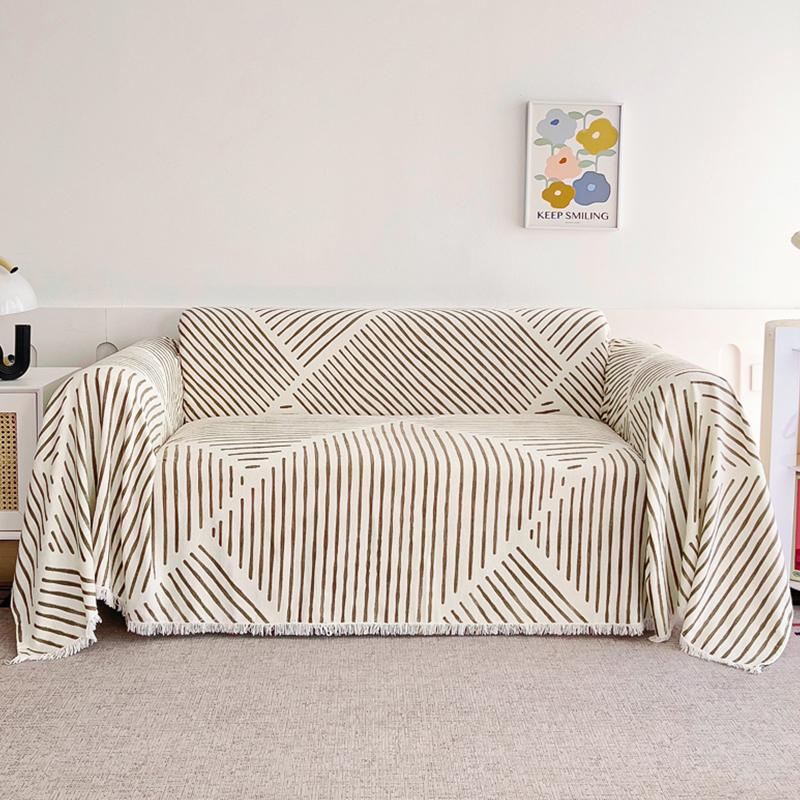 Thick Sofa Protector for Living Room Corner Sofa Sectional Sofa Soft Pet Friendly Multifunction Sofa Towel Easy-care Sofa Cover