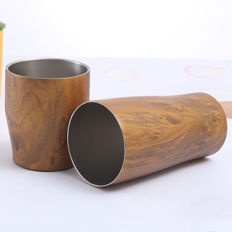 Multi-purpose Portable Thermos Cup 450ml Vacuum Flasks Portable Stainless Steel Thermos Cup Water Bottle Travel Tea Mug Office Thermos Cup
