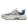 Li Ning Comet LITE Yi Star LITE Амортизація Нековзкі Низькі Повсякденні Кросівки Чоловічі Біло-Сині AGCT503-2