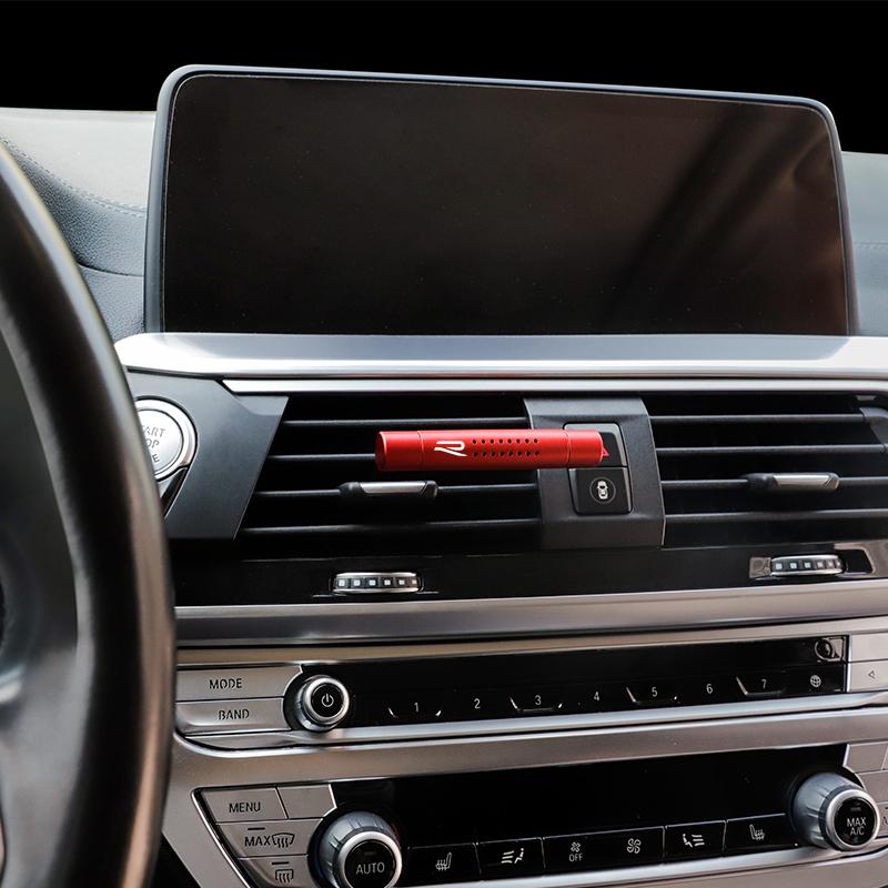 WGLRK1 Car Air Freshener Diffuser Aromatherapy Stick Perfume Clip For VW GTI Polo Golf Passat Tiguan Arteon Touareg Taigo Caddy Jetta