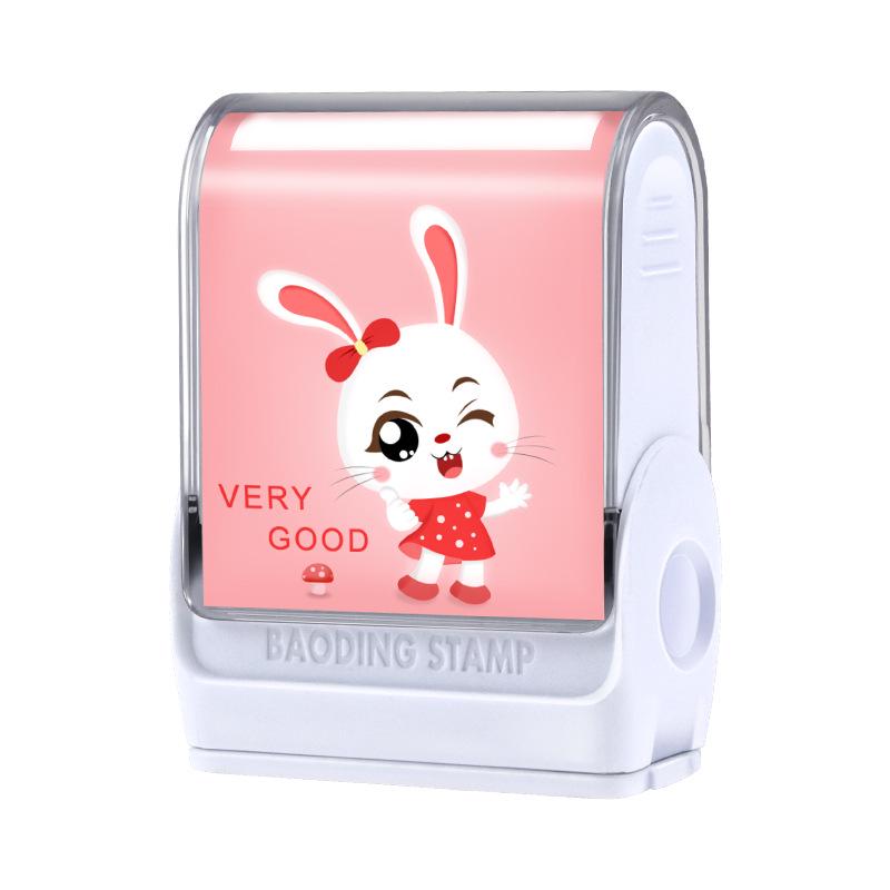 Personalized Children s Cartoon Name Stamp for Clothes - Washable & Colorfast