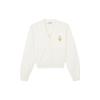 New MLB SS24 New York Yankees Knitwear Women's Cream 3FKCH0241-50CRS