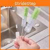 Durable Plastic Cleaning Brush Set For Bottles Teapots And Openings Small