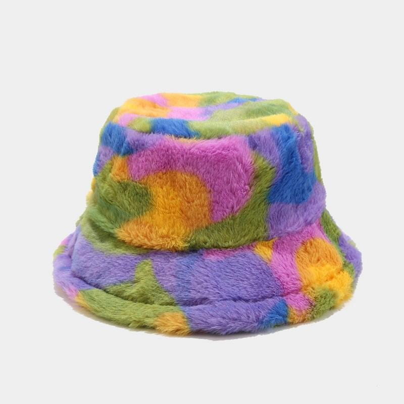 

Thickened Colorful Fisherman Hat With Sunshade And Windproof Design For Outdoor Activities Style 4