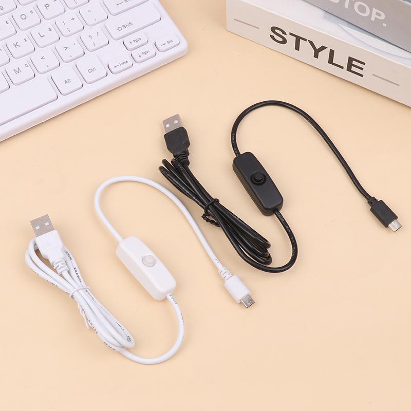 Usb Type-C Extension Cable With On Off Switch Usb To Type C Extension Cable For Usb Lamp Usb Fan Led Strip Lamp Bulb Light