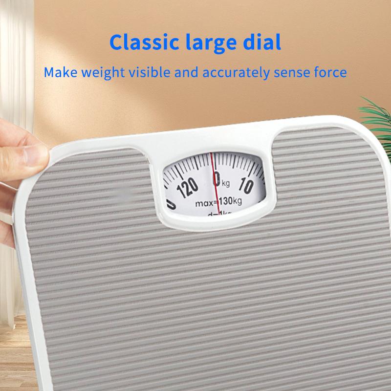 Portable Mechanical Scale Non Slip Pad Body Weight Scales Reusable Health Weighing Tool Weight Management Health Monitoring