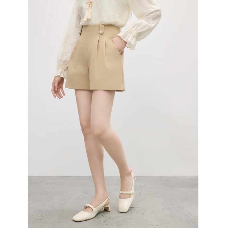 Qiushui Yiren Women's A-Line Casual Shorts