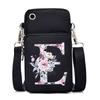 Printed casual portable messenger bag new shoulder bag multi-function fashion mobile phone bag