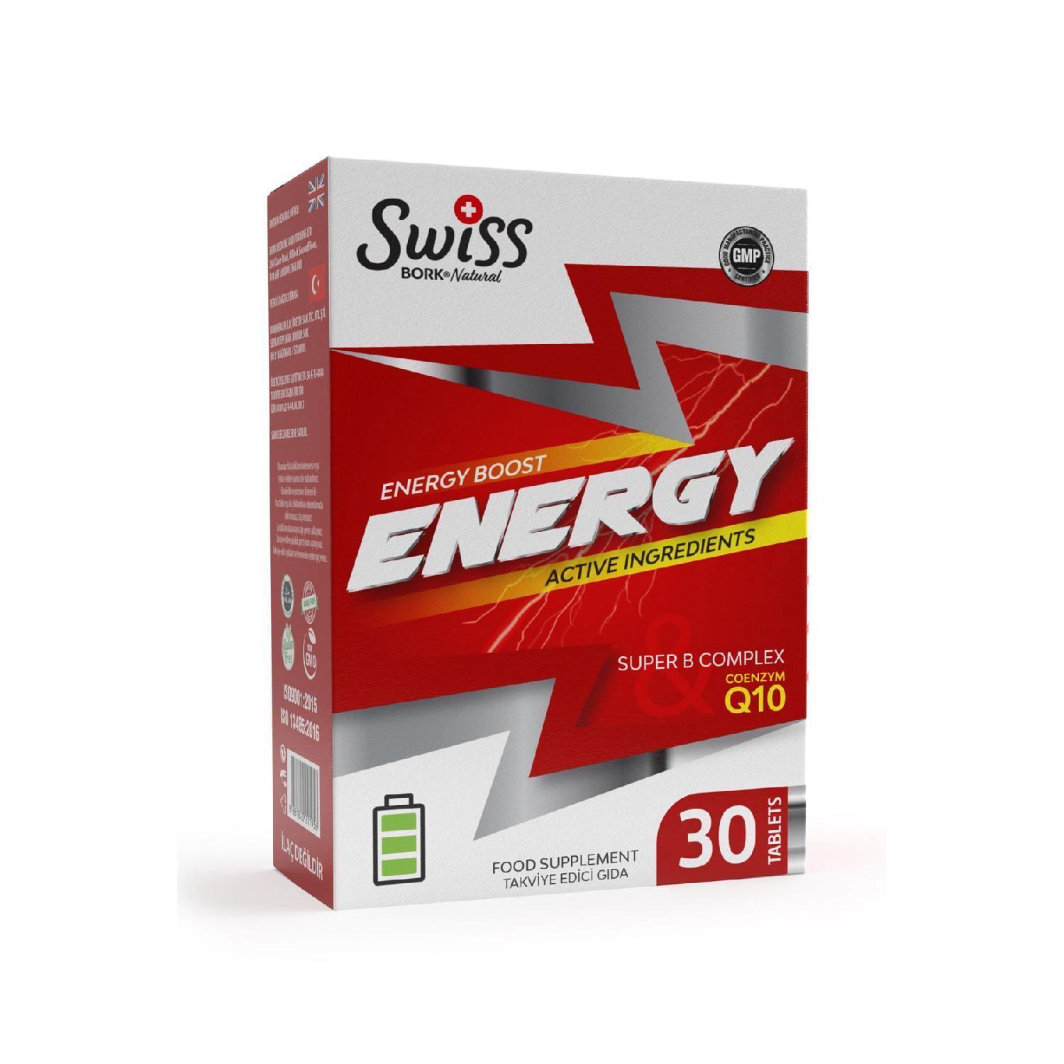 

Bork Swiss Natural Energy 30 Capsule Multivitamin