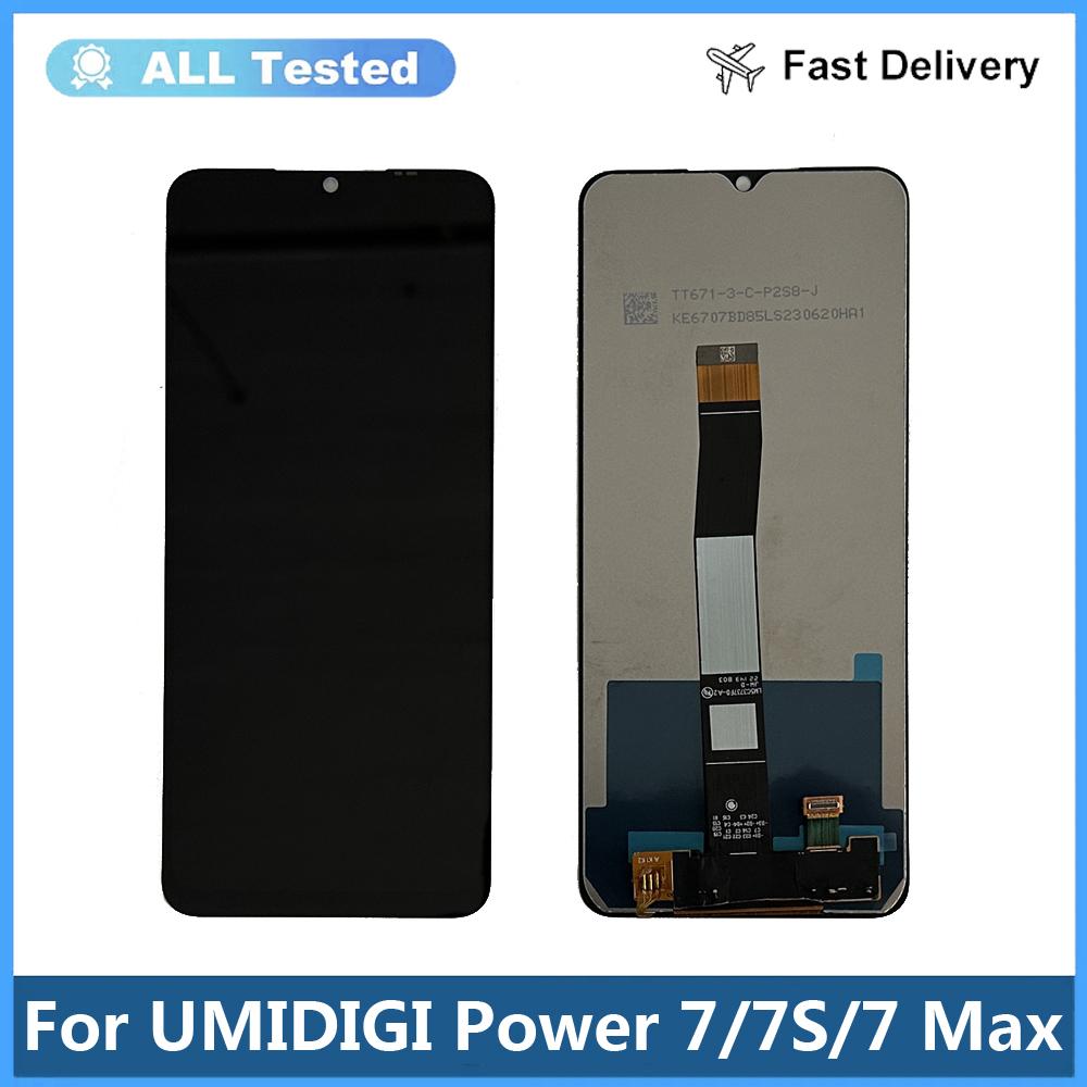 LCD Screen and Digitizer Full Assembly For UMIDIGI Power 7 7S 7 Max