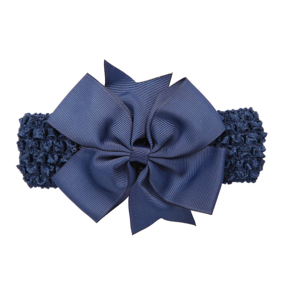 Joliannss 20colors Wave Headbands Bowknot Hair Accessories For Girls Infant Hair Band