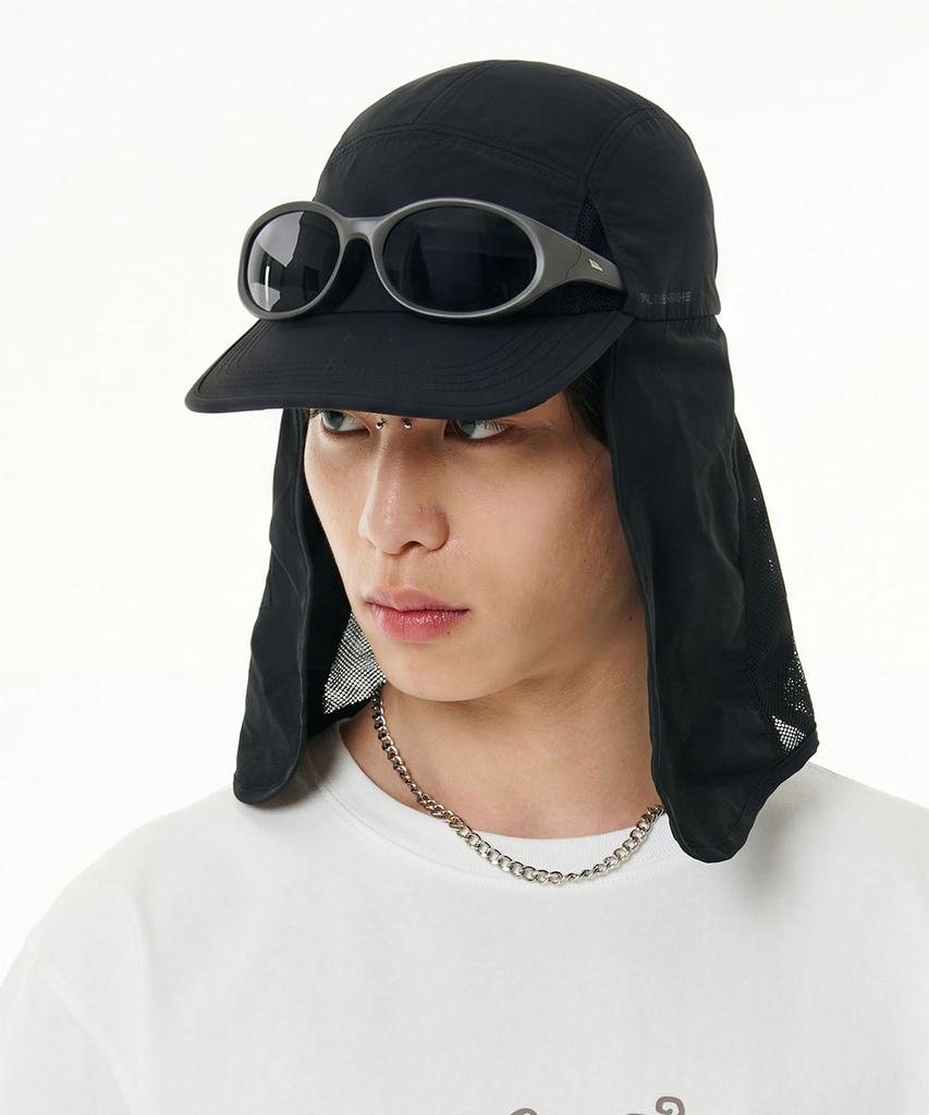 NODE LABS Dev:11 Sunglasses Cut Desert Cap_Black