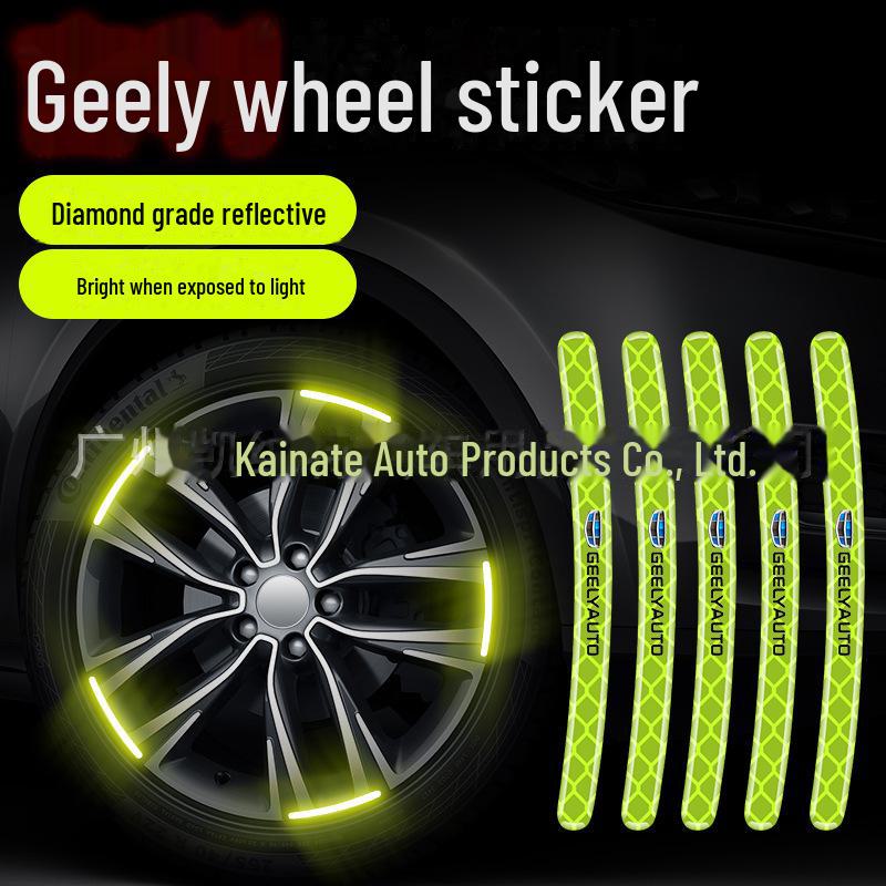 

Светоотражающие наклейки на ступицы колес: Яркие, персонализированные украшения для мотоциклов и автомобилей 20 strips per set