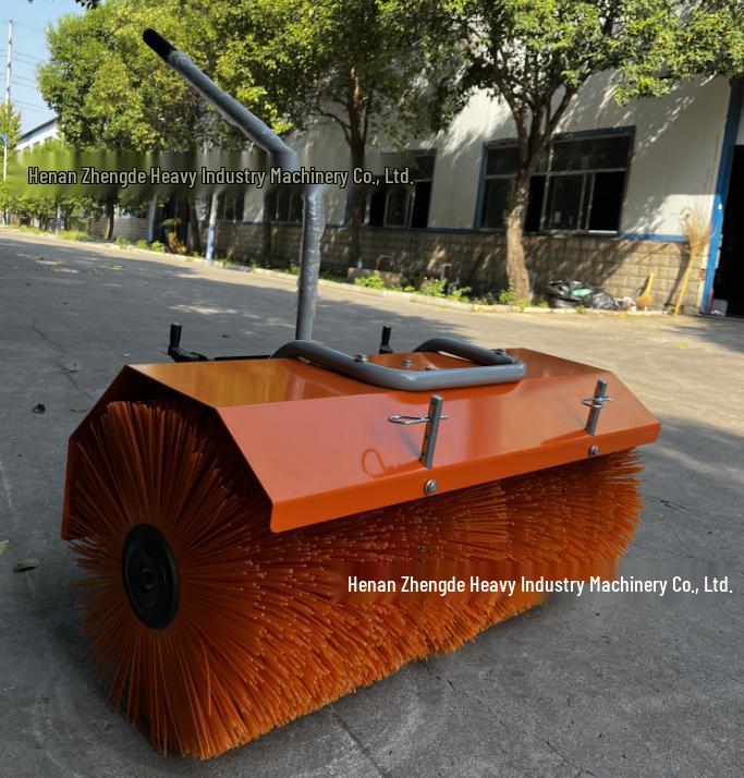 Compact Multi-Functional Snow Sweeper: Snow Removal & De-Icing Machine