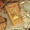 Ancient Literature Series Bookmark Creative Retro Painting Metal Hollow Bookmark With Tasse Handheld Hanger Reading Book Clip