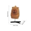 Pack of 5 Cartoon Capybara Hair Clip Plush Hairpins Fashionable Hair Ornament Suitable for Students and Youthful Women