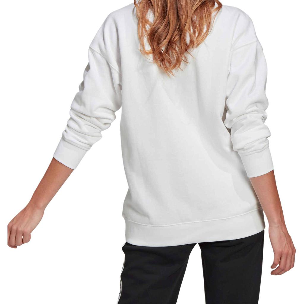 adidas Originals TREFOIL CREW Sweatshirt Women's White GN2961