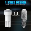 10Pcs T5 Led Bulbs W3W W1.2W Led Canbus Car Interior Lights Dashboard Gauge Warning Indicator Wedge Auto Instrument Cluster Lamp 12V