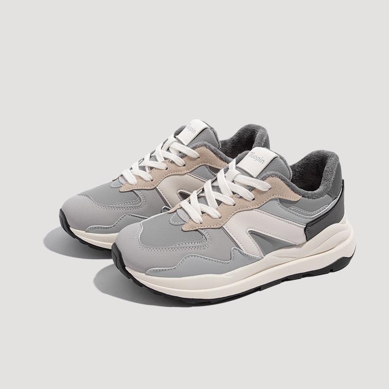 TP007-1L Ladies' Plus Velvet Warm Running Shoes - Autumn/Winter Style