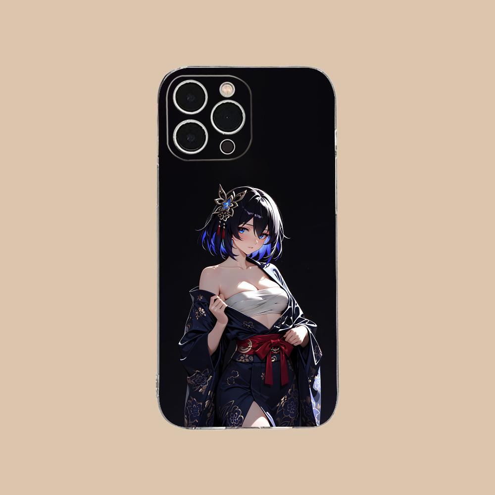 HSR Seele Klare TPU Handyhülle für iPhone 17 16 15 14 13 12 11 X XR XS Air Pro Max Plus Mini Bunte Abdeckung
