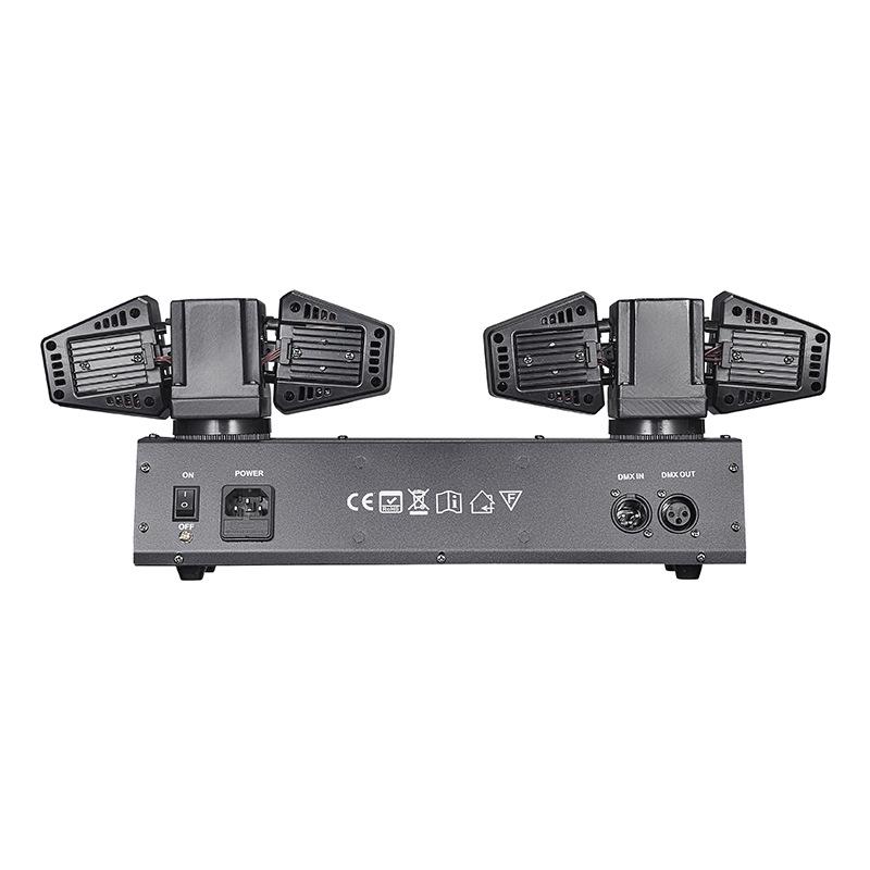 Rotating Beam DJ Light: Four-Head Effect for KTV & Stage