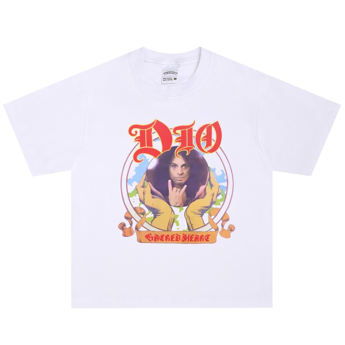 Dio T-Shirt, Soft Fabric Casual Daily Wear XXXXL