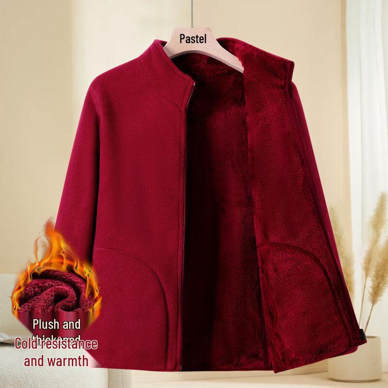 

Pastir Women s Reversible Fleece-Lined Casual Jacket 3XL