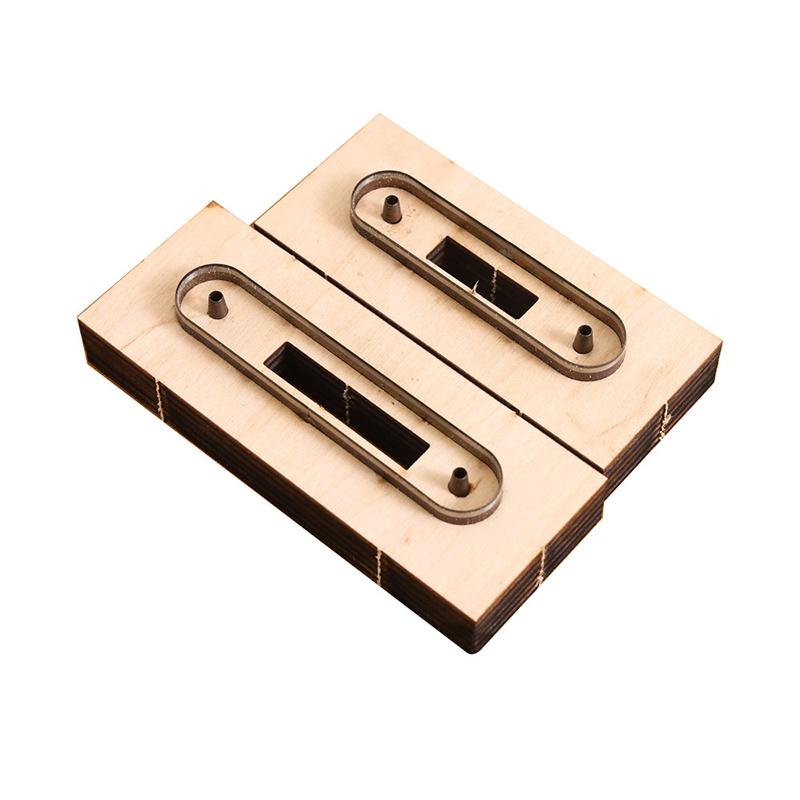 1Pcs Leather Craft Template Cutter Data Line Usb Cable Earphone Wire Organizer
