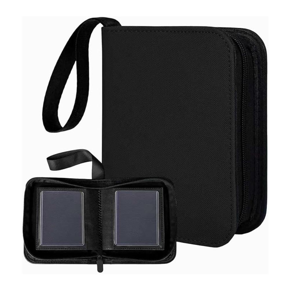 40 Taschen Mini-Kartenordner Diamantleder Fotokartenhalter Sammelkartenalbum Kartensammlung