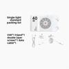 40W Mini Portable LED Fill Video Light with Built-In Rechargeable Battery Fill Light for Mobile Phone Charging PD