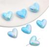 200Pcs Acrylic Beads Heart Charms Beads For DIY Bracelet Necklace Jewelry Making