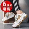 Autumn heightening sports and leisure little white board shoes thick-soled inner heightening dad shoes