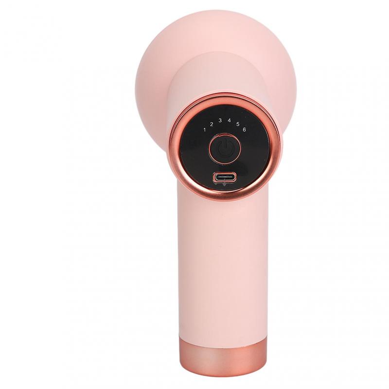 Pink Cordless Body Sculptor for Neck, Waist & Shoulder – 6 Speeds & 5 Attachments