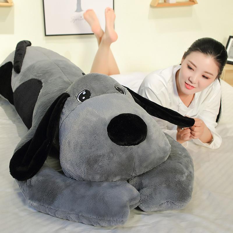 Entzückendes Plüsch-Hundekissen für Mädchen mit abnehmbarem Bezug Perfekt zum Schlafen Kuscheln