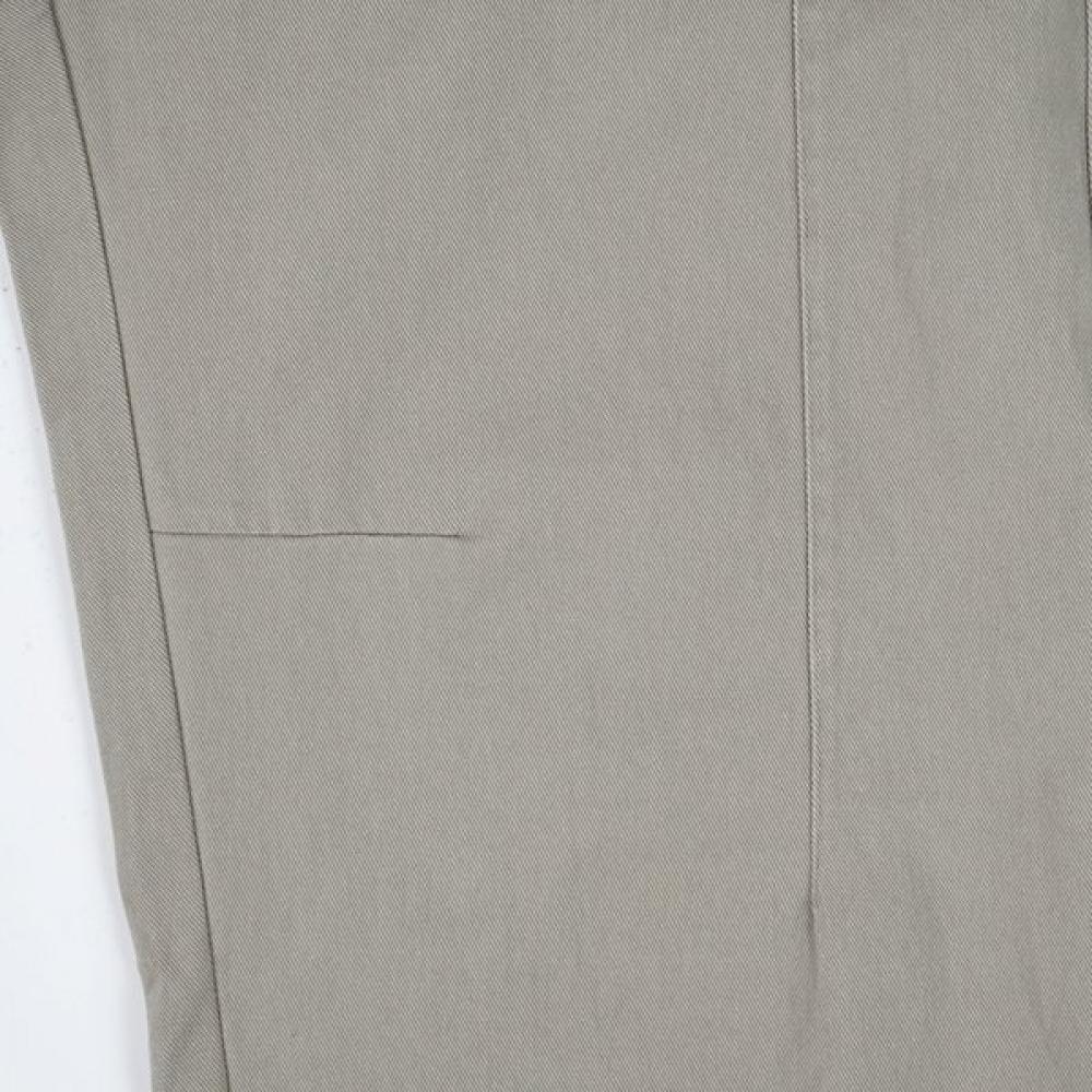 Weekhour Dart Wide Cotton Pants Beige
