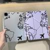 World Travel Lines Pouzdro na tablet Pro iPad Pro 2025 Pro 11. 10. 9. 8. 7. 12,9 palce Air 4 5 M3 M2 1 2 M4 11palcové Mini 6 7 Y-Fold