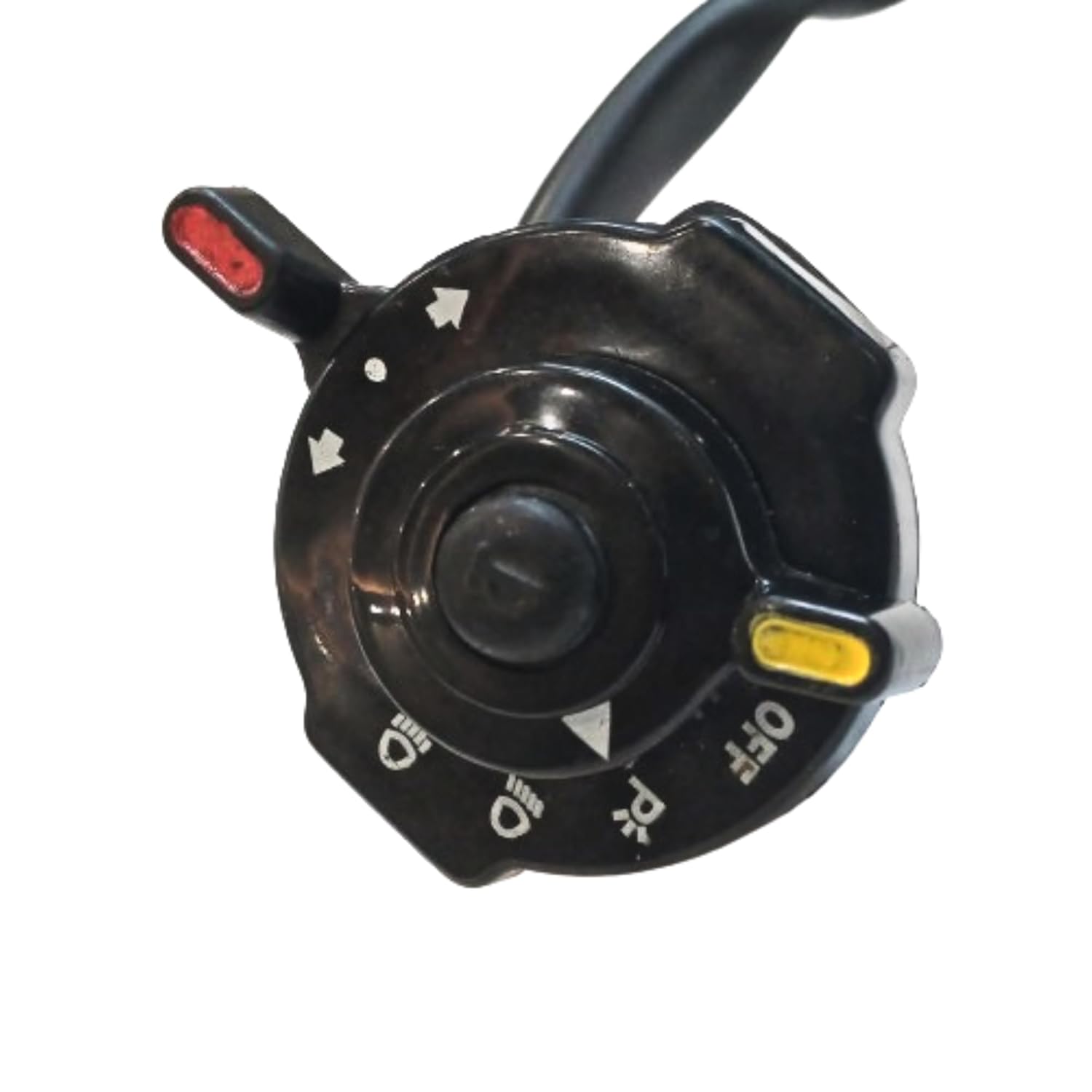 

APSMOTIV Комбінований перемикач з індикатором, модулем світла, сигналу та дротовим з єднувачем ПІДХОДИТЬ для трактора Mahindra E00700664D91 Перемикач світла Sonalika TTR, (Чорний) чорний