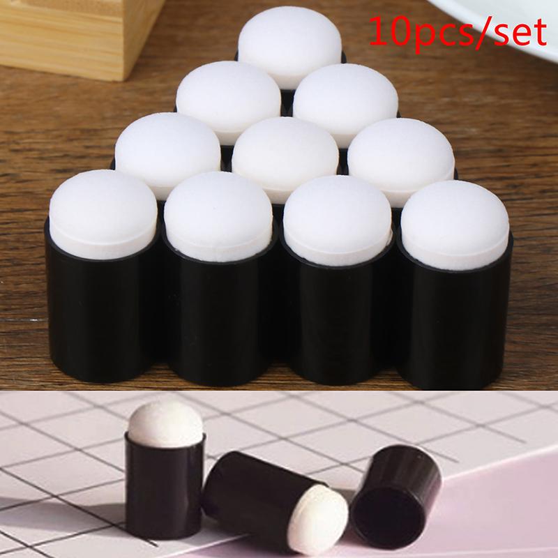 10X Finger Sponge Daubers Foams For Applying Ink Chalk Iinking Staining Art Tool