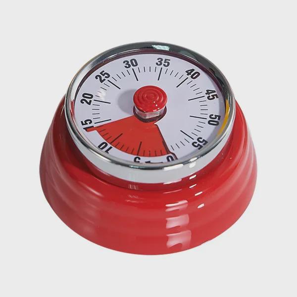 Magnetic Kitchen Timer: Visual Countdown & Alarm