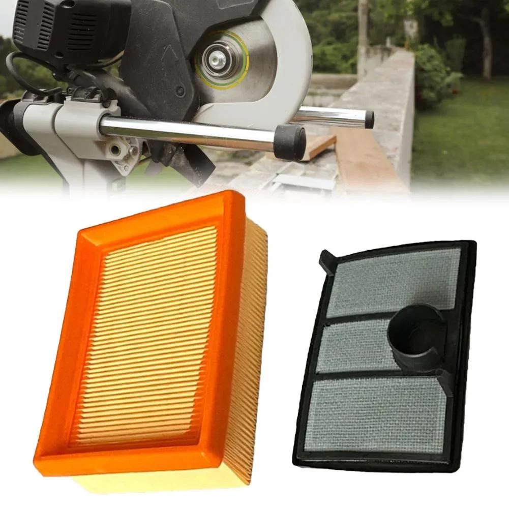 1set Air Filter Kit Replacement For TS700 TS800 Cut-off Saws Garden Power Tool Accessories Easy To Install