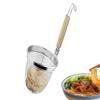 Noodle Baskets For Cooking Noodles Mesh Filter Basket Kitchen Food Basket Mesh With Wood Handle For Home Restaurant Apartment