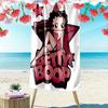 Custom NameBetty Boop Star Beach Towel Soft Microfiber Summer Towel Quick Dry Absorbent Towel for Beach Swimming Pool Travel