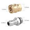 1-5 Par Złączki Szybkozłączne do Myjki Wysokociśnieniowej M14x1.5mm Złącze Mosiężne do Pistoletu Pianowego Lance Dysza Spryskująca Adapter