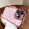 Black Love Heart Bow Case For Huawei Honor X5C X7D X9D 400 Pro Magic 7 Lite X8C X8B X8 X8A X7A X6C X9B X5B X6A X9A Airbag Cover